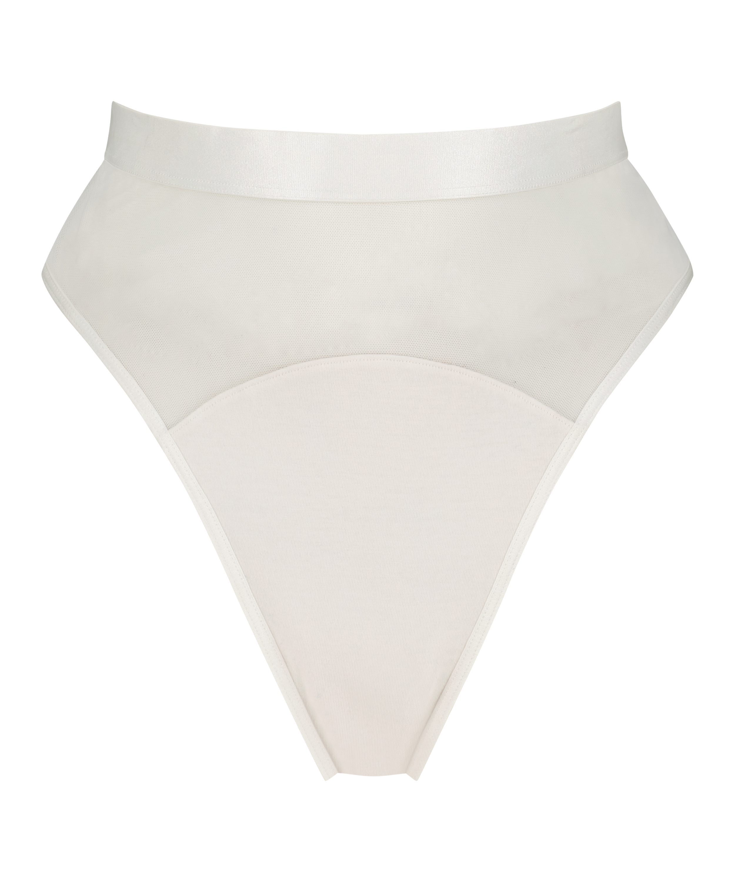 Vibrerande h&ouml;gt skuren brazilian-trosa, Vit, main