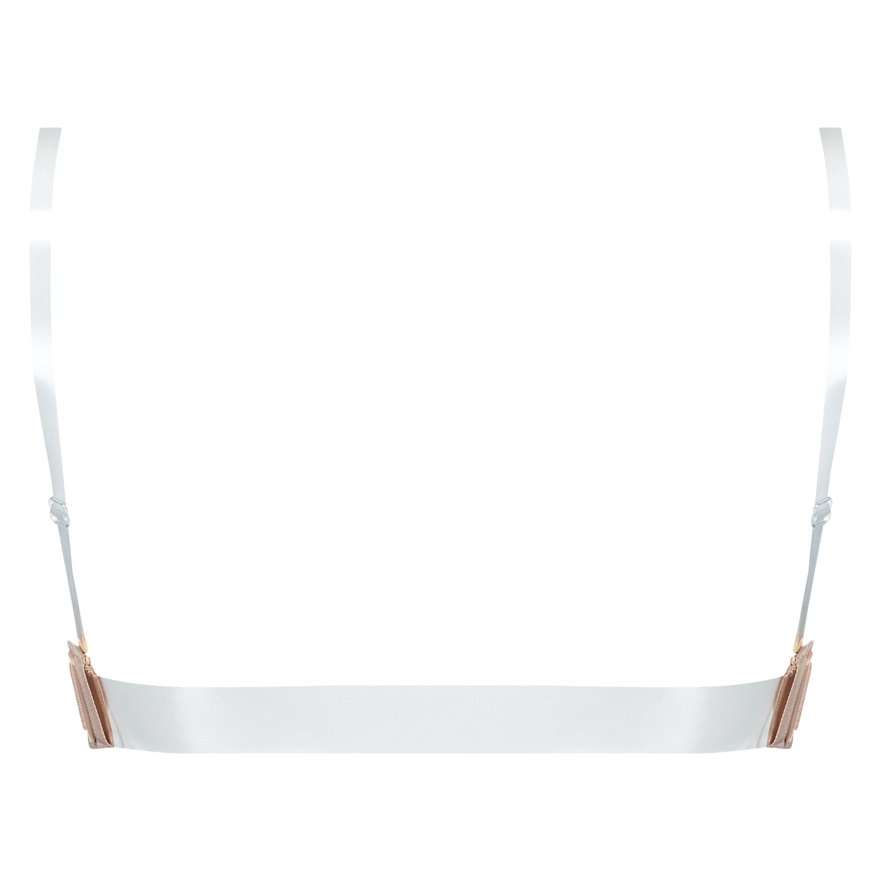 ﻿Formpressad bygel-bh Transparent Back, Beige, main