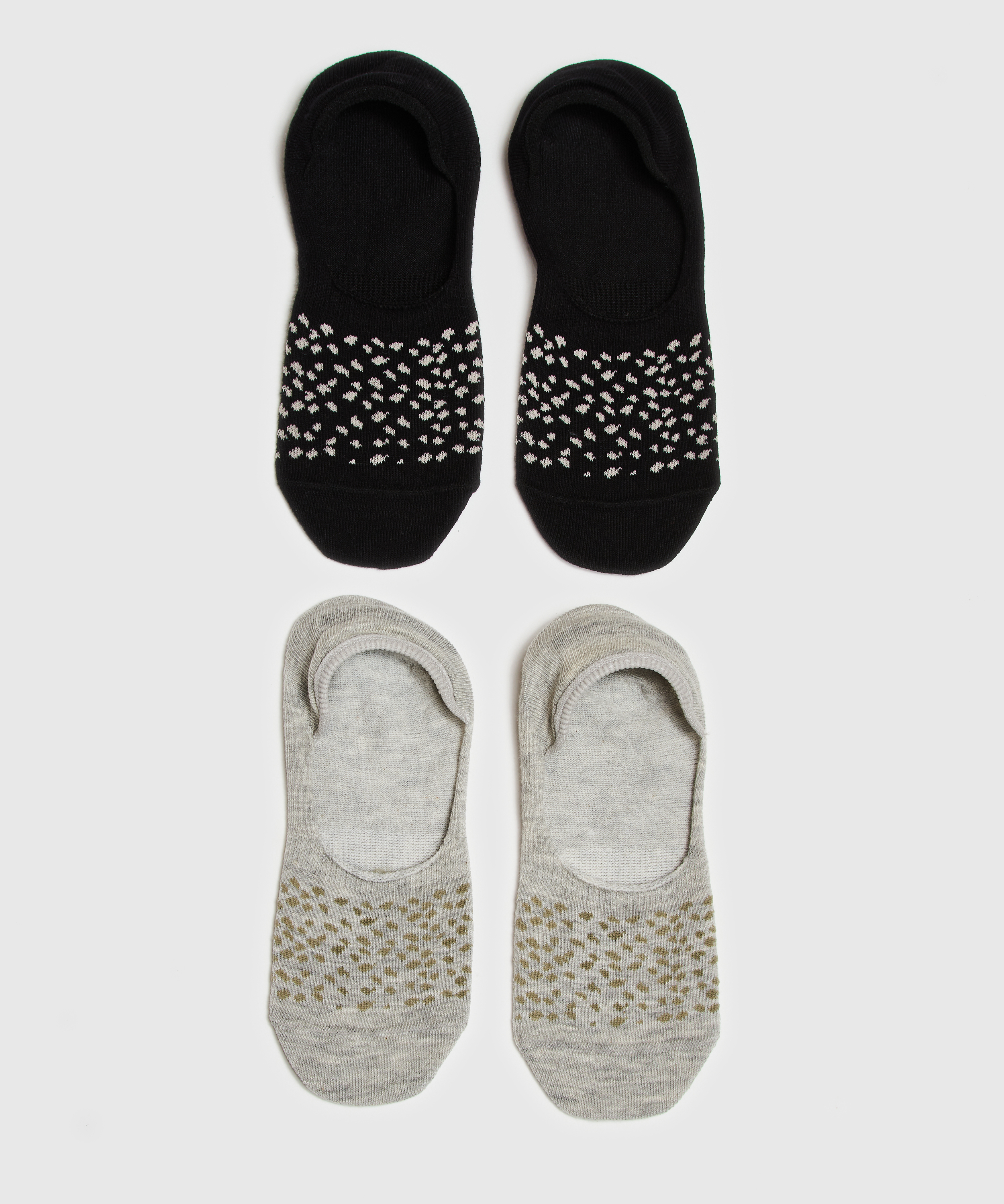 2 Par Strumpor, Svart, main