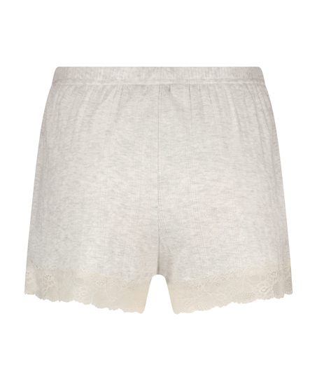 Shorts Lace, Beige