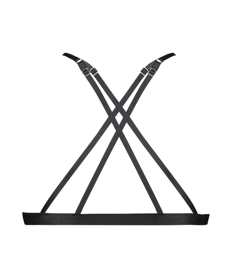 Luna bralette Rebecca Mir, Svart