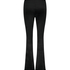 Leggings Flared Velour, Svart