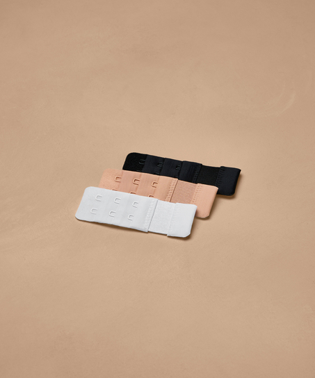 3-pack bh-förlängare, Vit