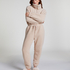 Onesie-fleece, Beige