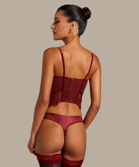 Bustier Zoe, Röd