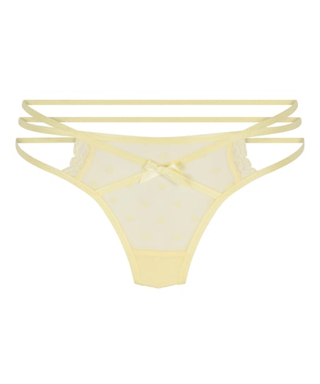 Melda stringtrosa, Gul