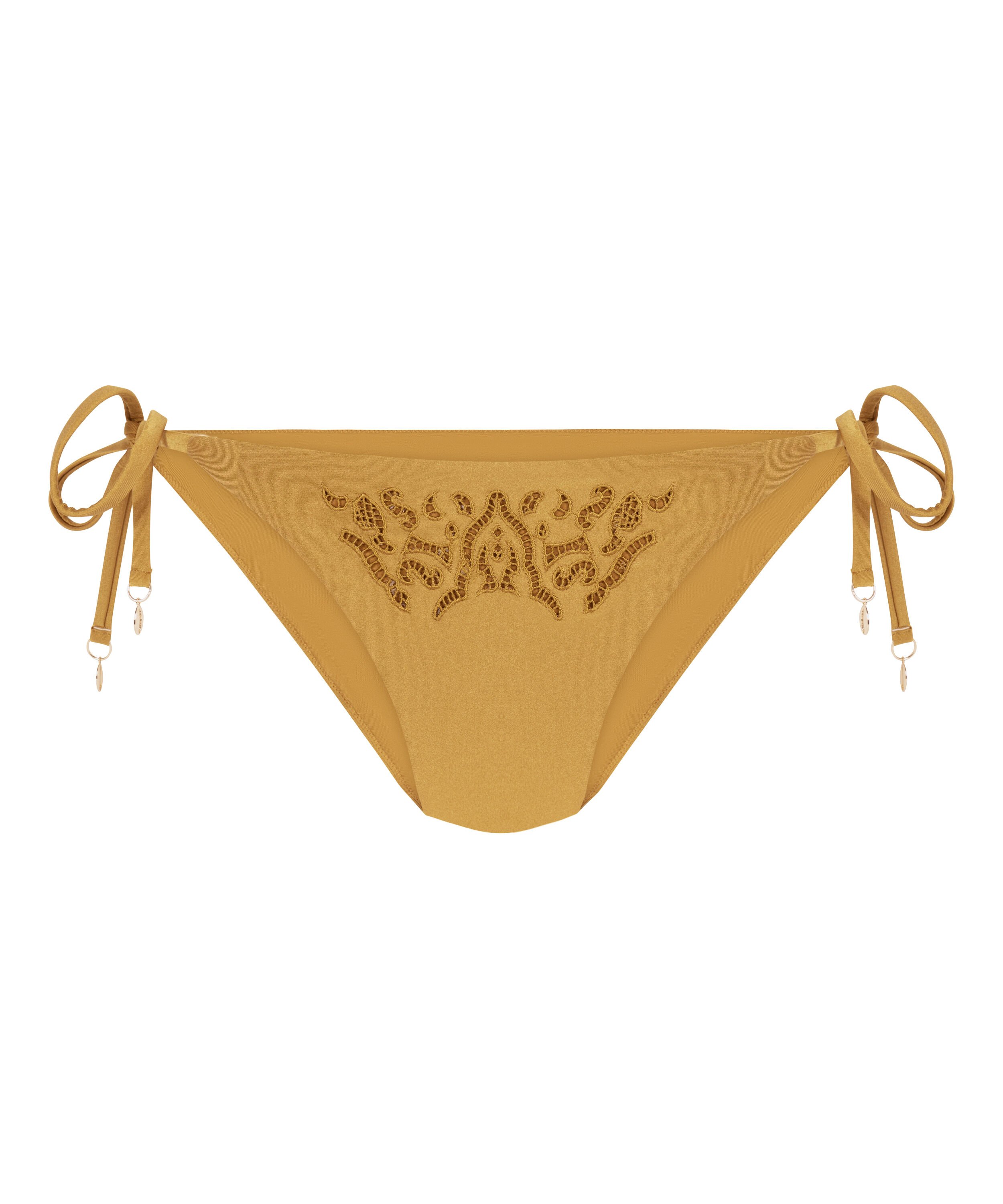 Boho Cheeky bikininederdel, Gul