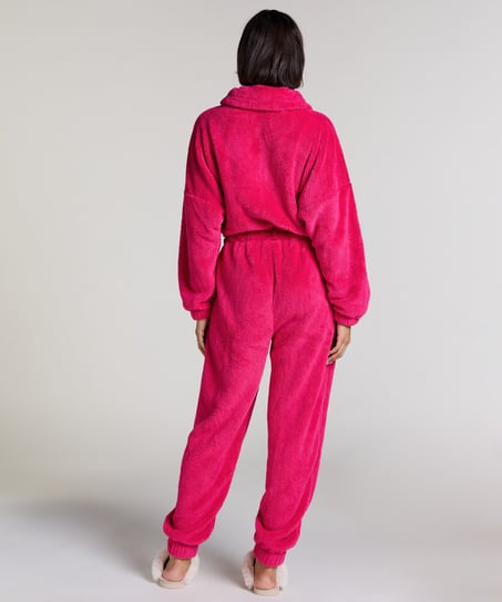 Onesie Fleece, Rosa
