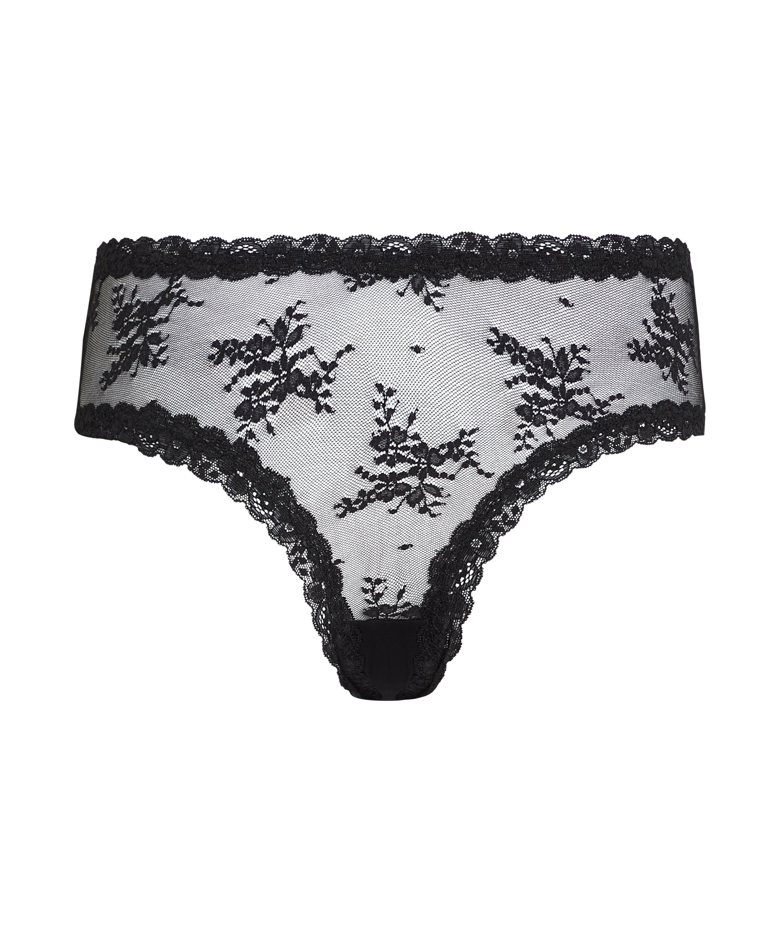 Alex V-formad brazilian-trosa, Svart, main