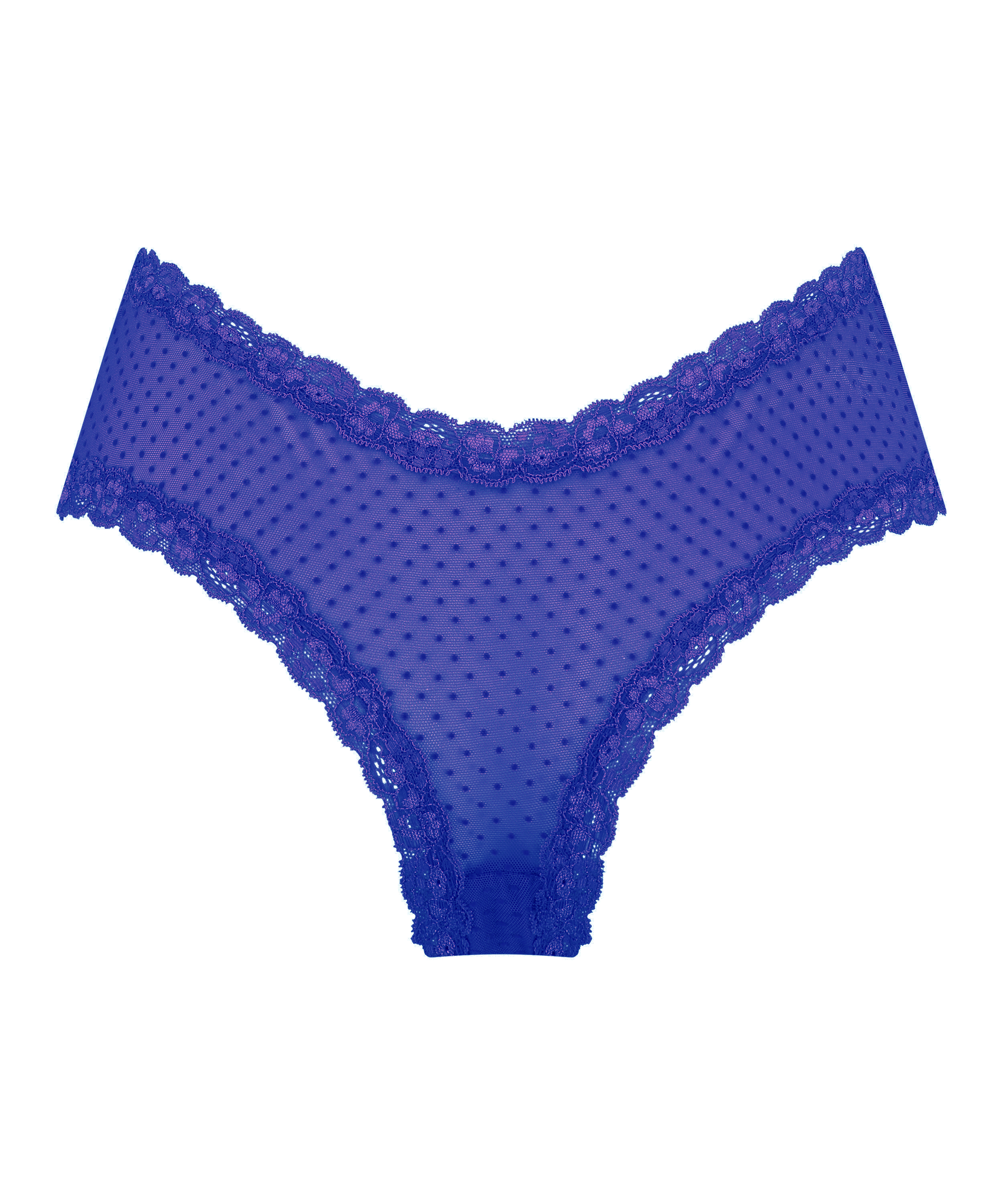 Brazilian-trosa V-shape mesh, blå, main