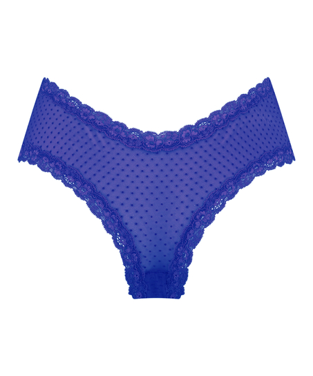 Brazilian-trosa V-shape mesh, blå