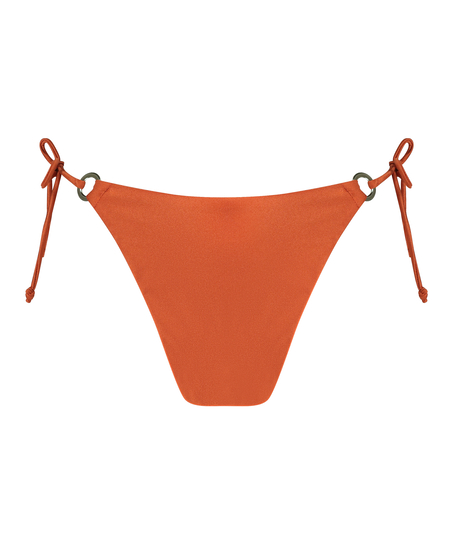 Högt skuren bikiniunderdel Corfu, Orange