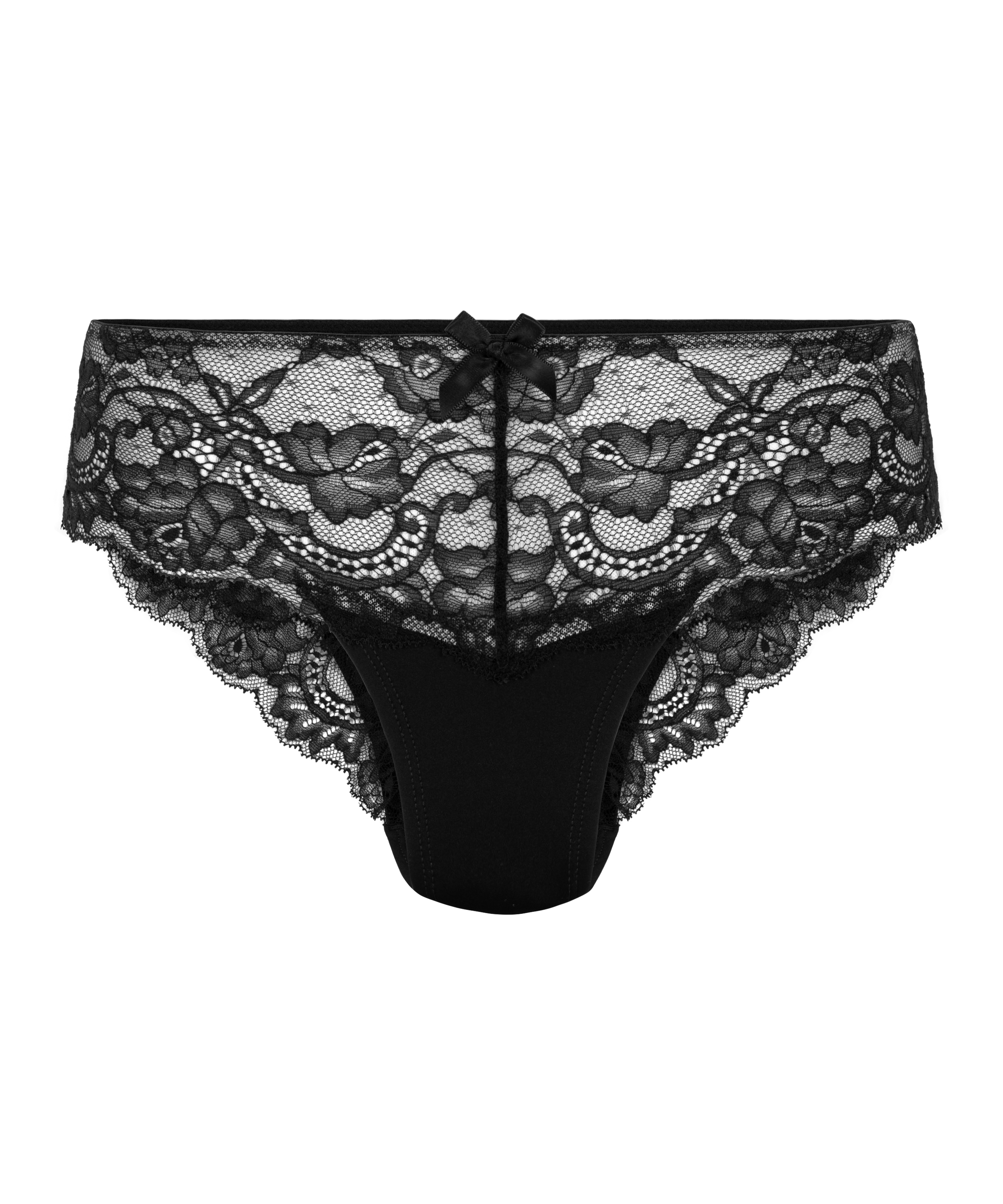 Teddy brazilian-shorts, Svart, main