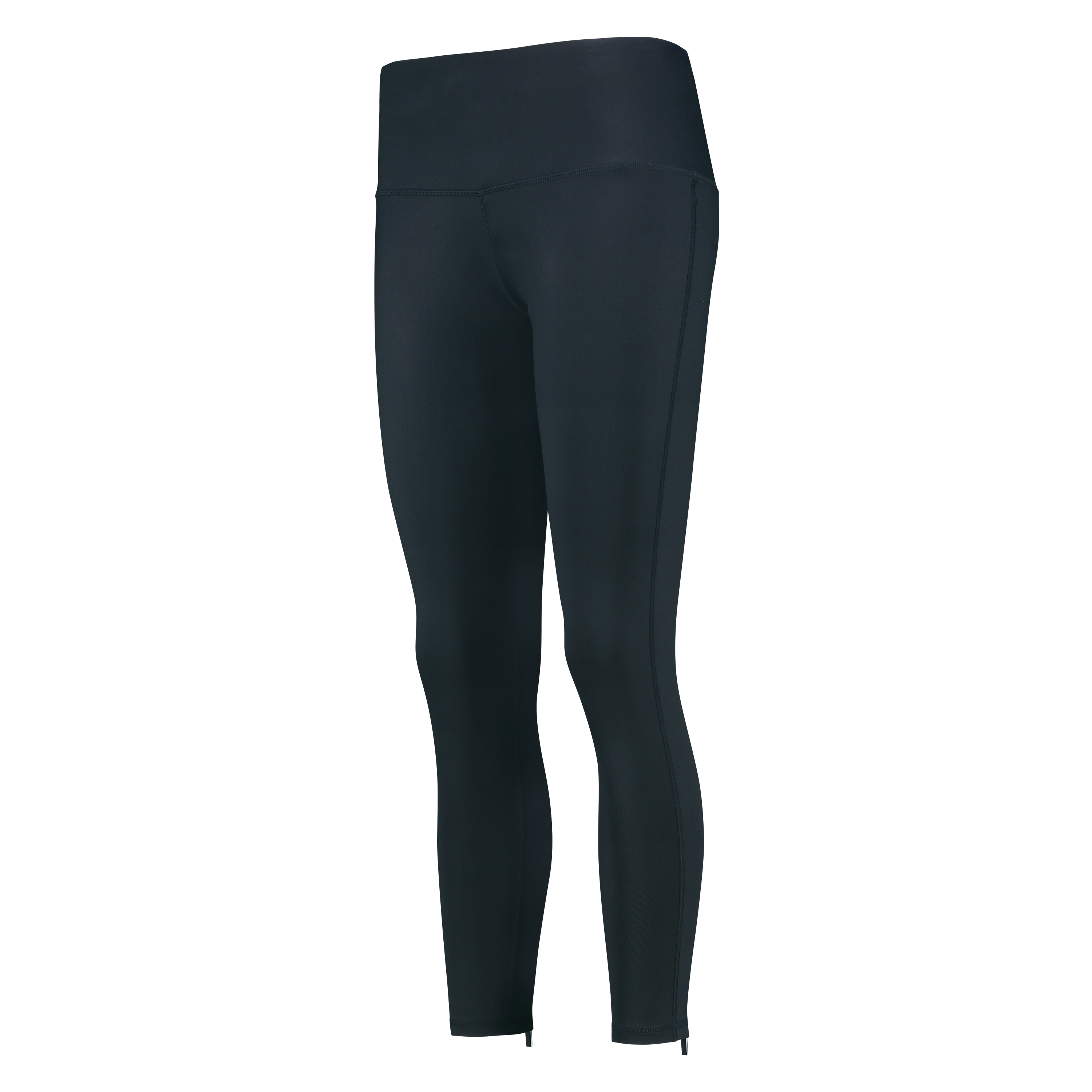 HKMX sportleggings med h&ouml;g midja zip niv&aring; 2, Svart, main