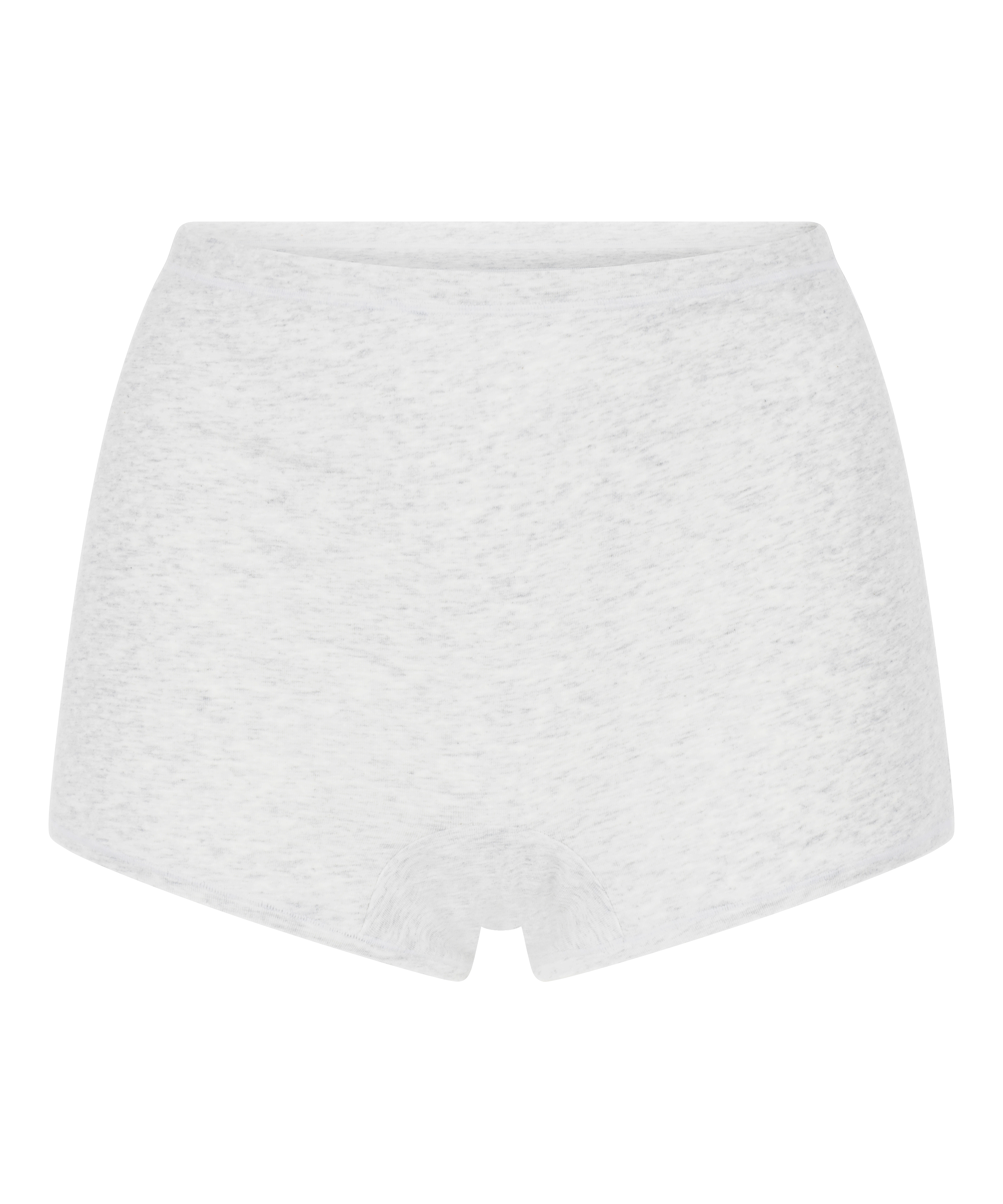 Boyshorts i mjuk bomull, Gr&aring;, main