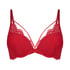 Formpressad maximiser-bh med bygel Arabella, R&ouml;d
