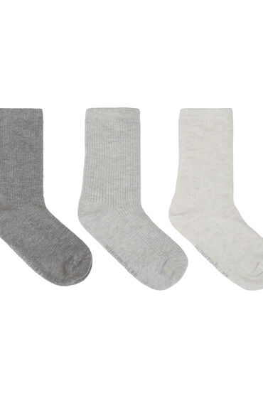 Hunkemöller 3-Pack Bomulls Crew Strumpor dam – bild 2