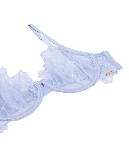 Icke formpressad bygel-bh Emilia, Bl&aring;