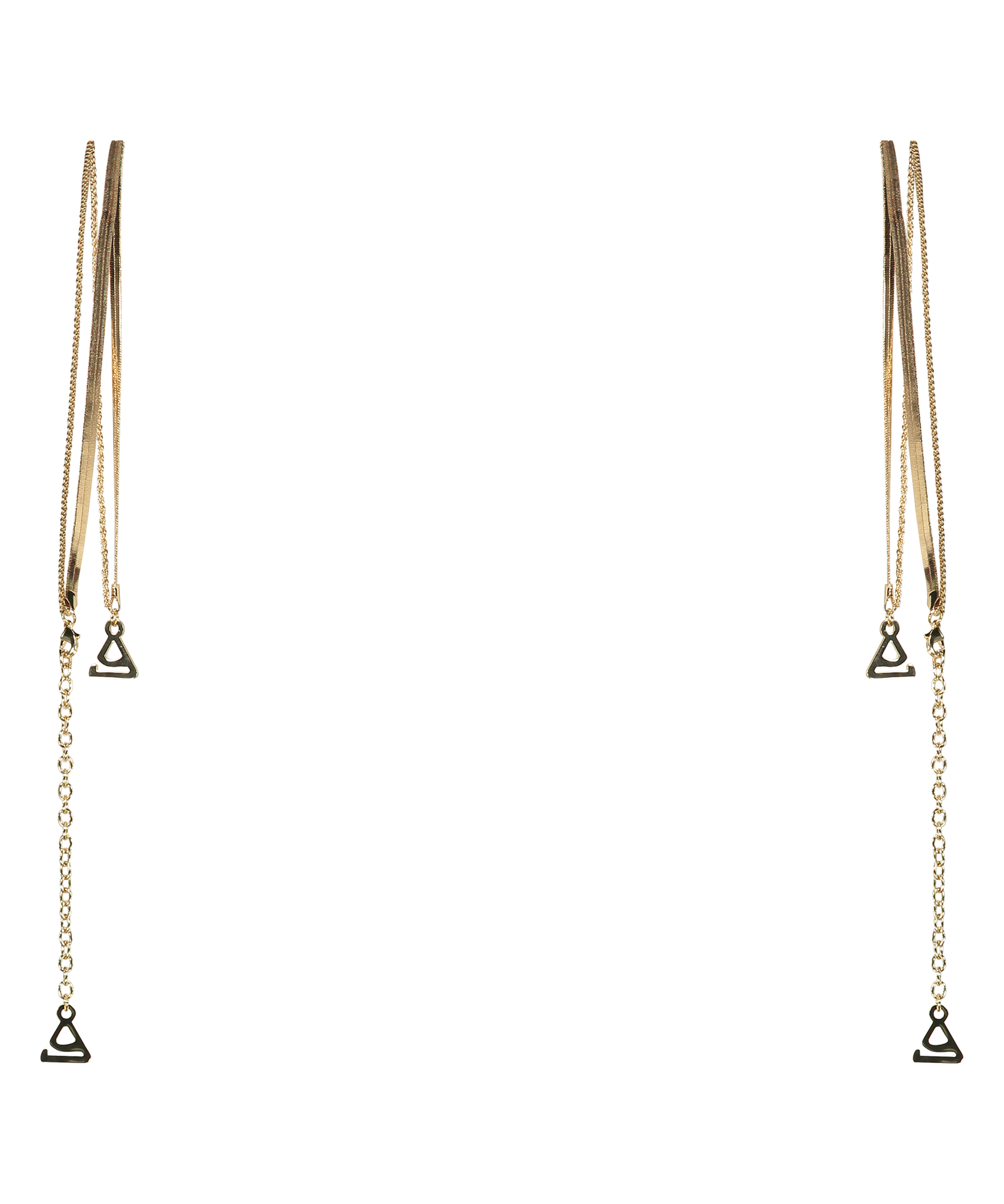 Löstagbara bh-band, Gul, main