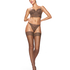 Stay-up Fishnet Arabella, Brun