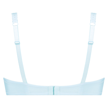 Icke-formpressad bygel-bh Theresa, Blå