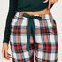 Pyjamasbyxori flanell, Vit