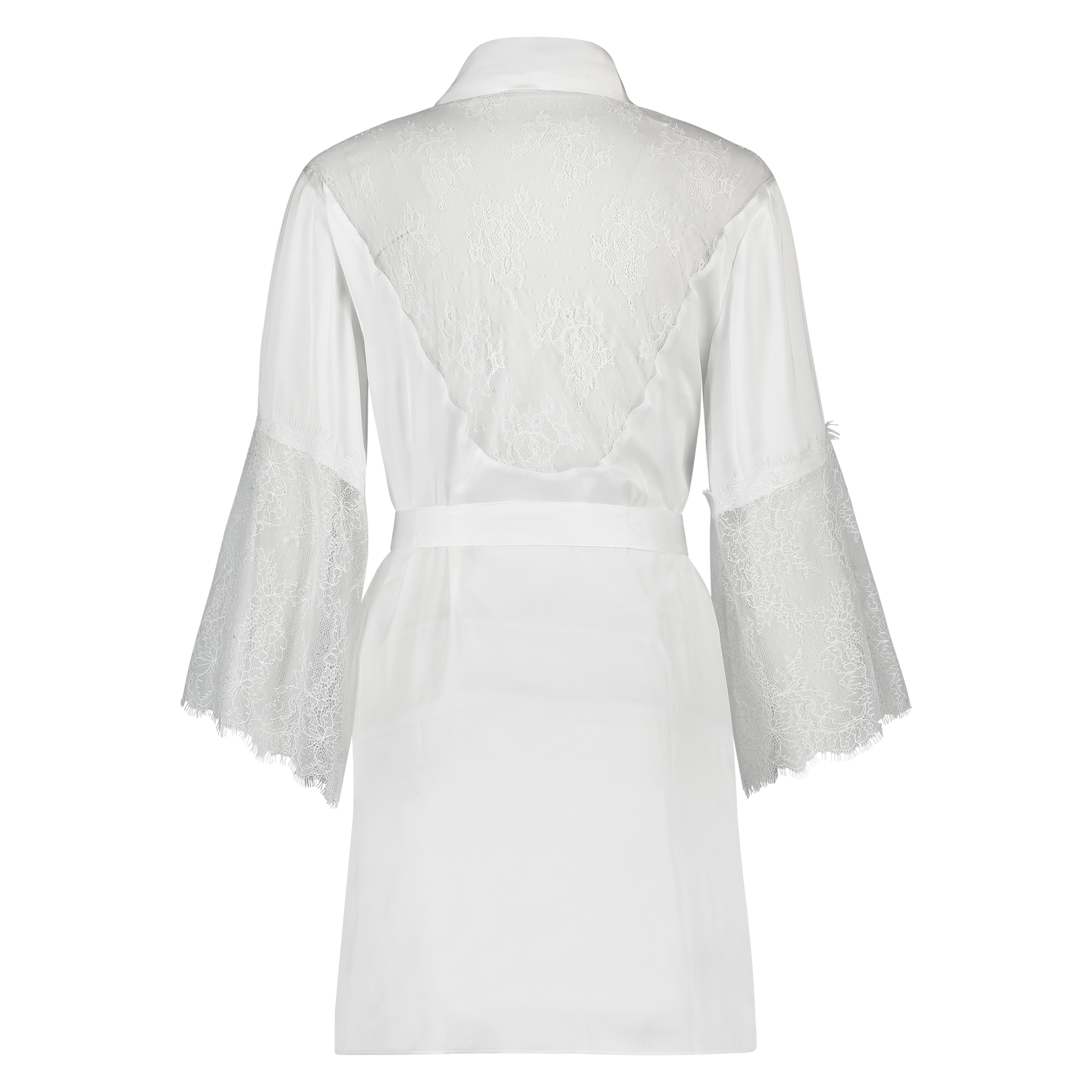 Kimono Satin Lily, Vit, main