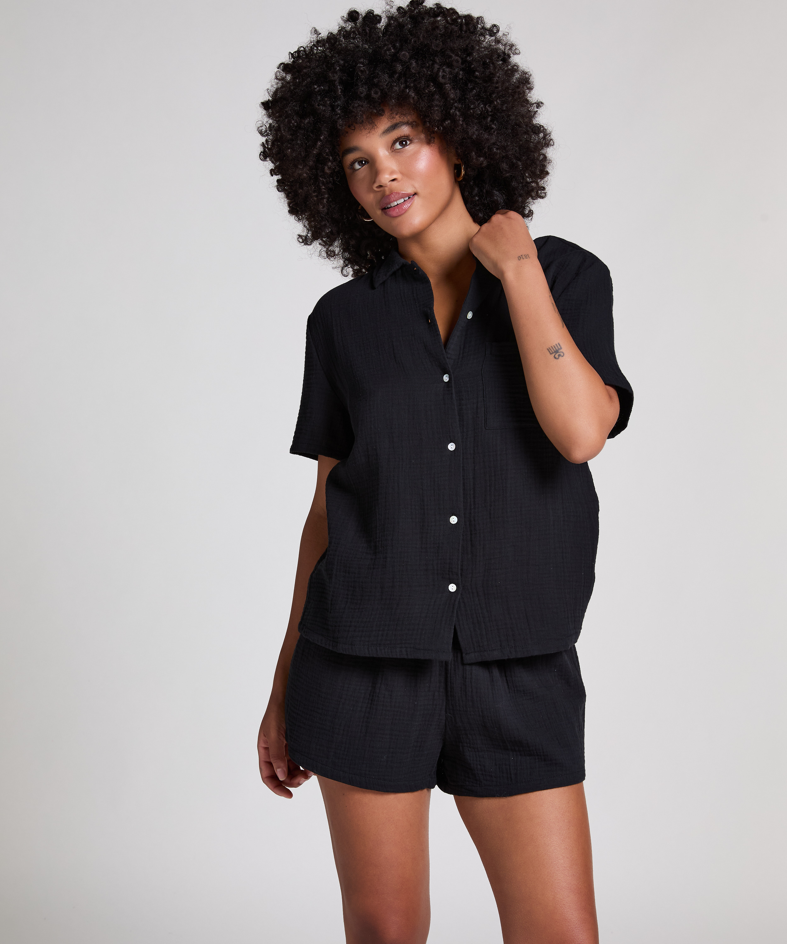 Muslin-jacka, Svart, main