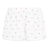 Pyjamasshorts Pointelle, Vit