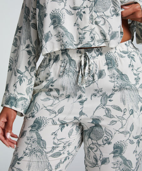 Tall pyjamasbyxor, Vit