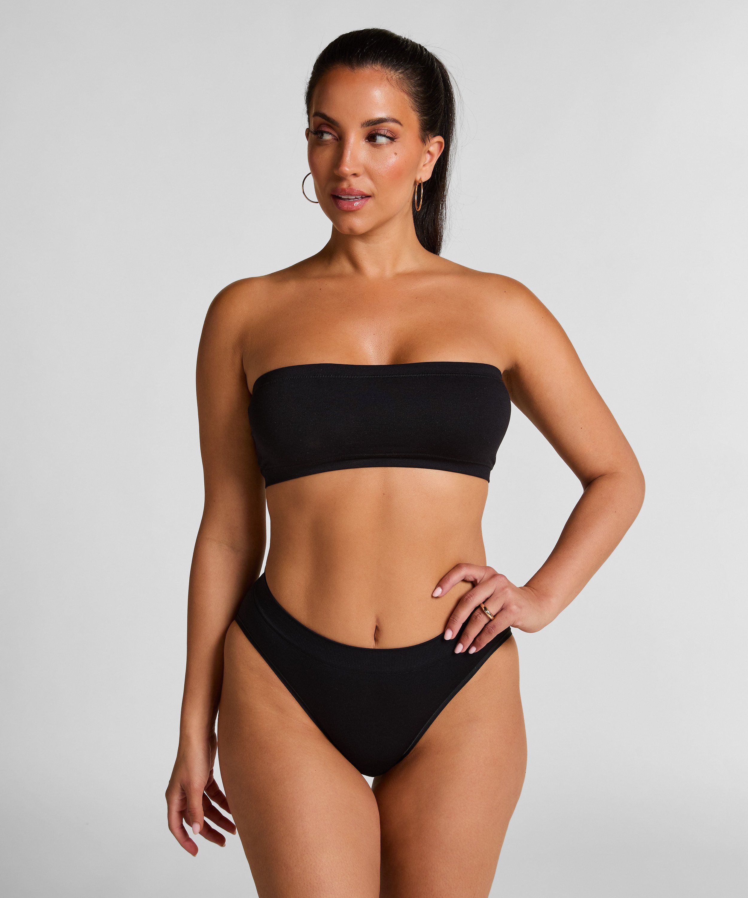 Dide hög trosa, Svart, main