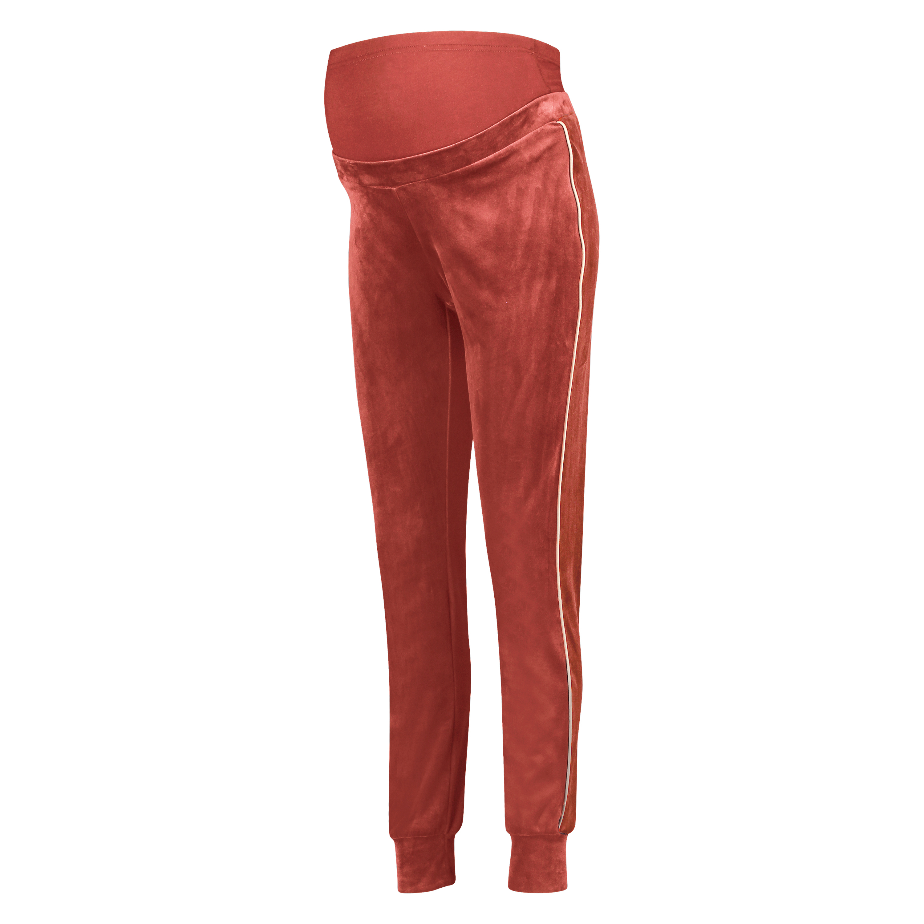 Mammabyxor Velour för joggning, Rosa, main