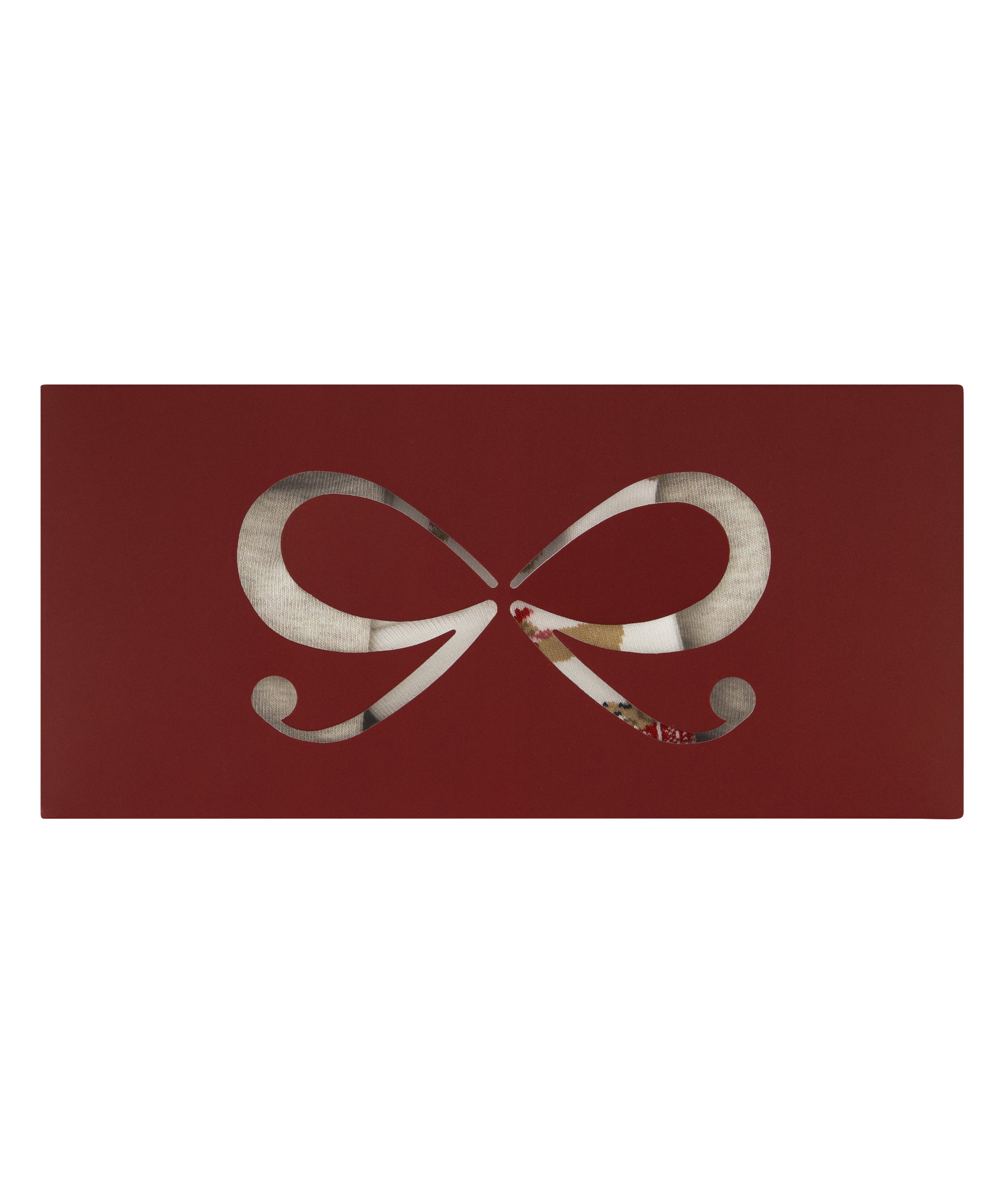 3 par strumpor Giftpack, Vit, main