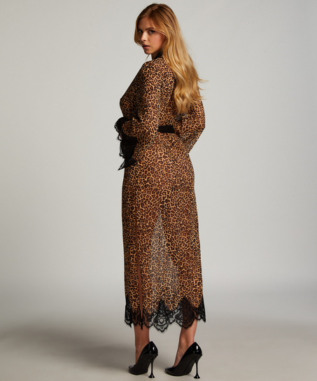 Chiffongkimono, Svart