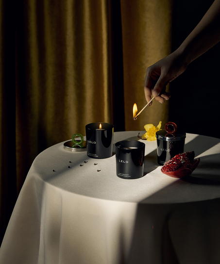 LELO Massageljus Svart peppar och granatäpple, Rosa