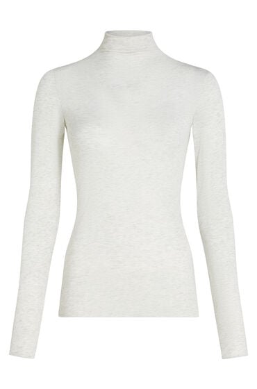 Hunkemöller super soft Cashmereblandad-topp med Polokrage dam – bild 3