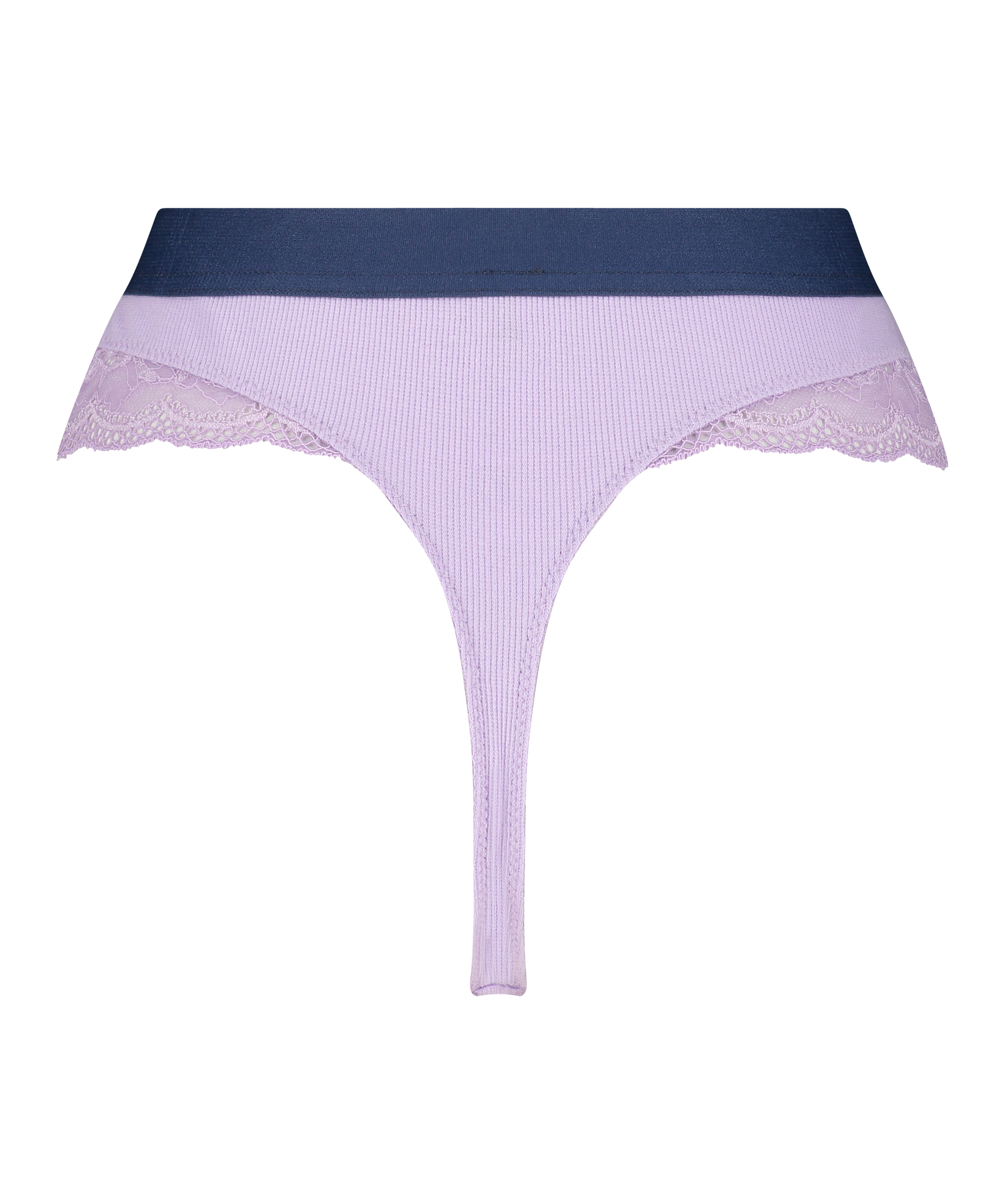 Glo Up h&ouml;gt skuren stringtrosa, bl&aring;, main