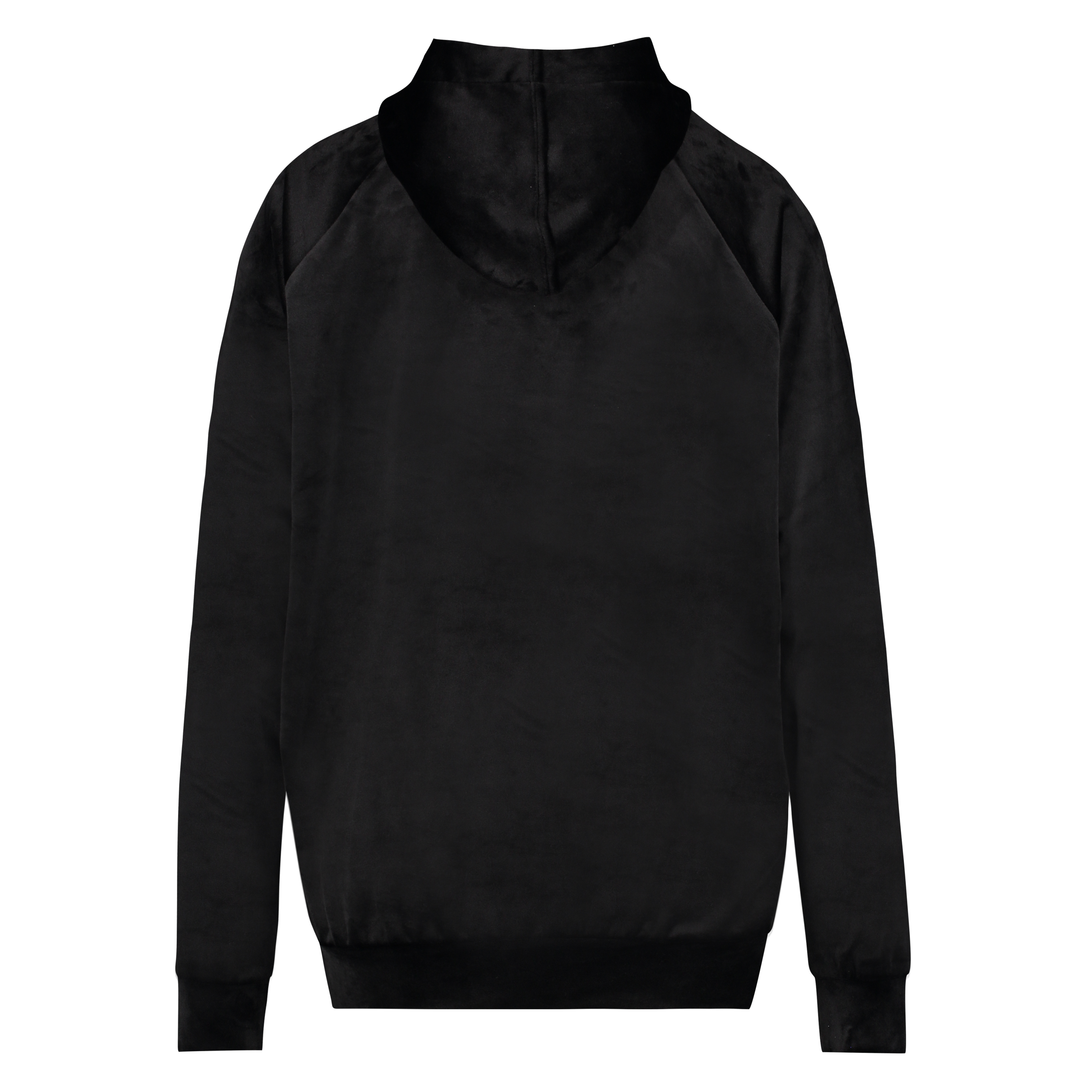 L&aring;ng&auml;rmad pyjamastopp Velour, Svart, main