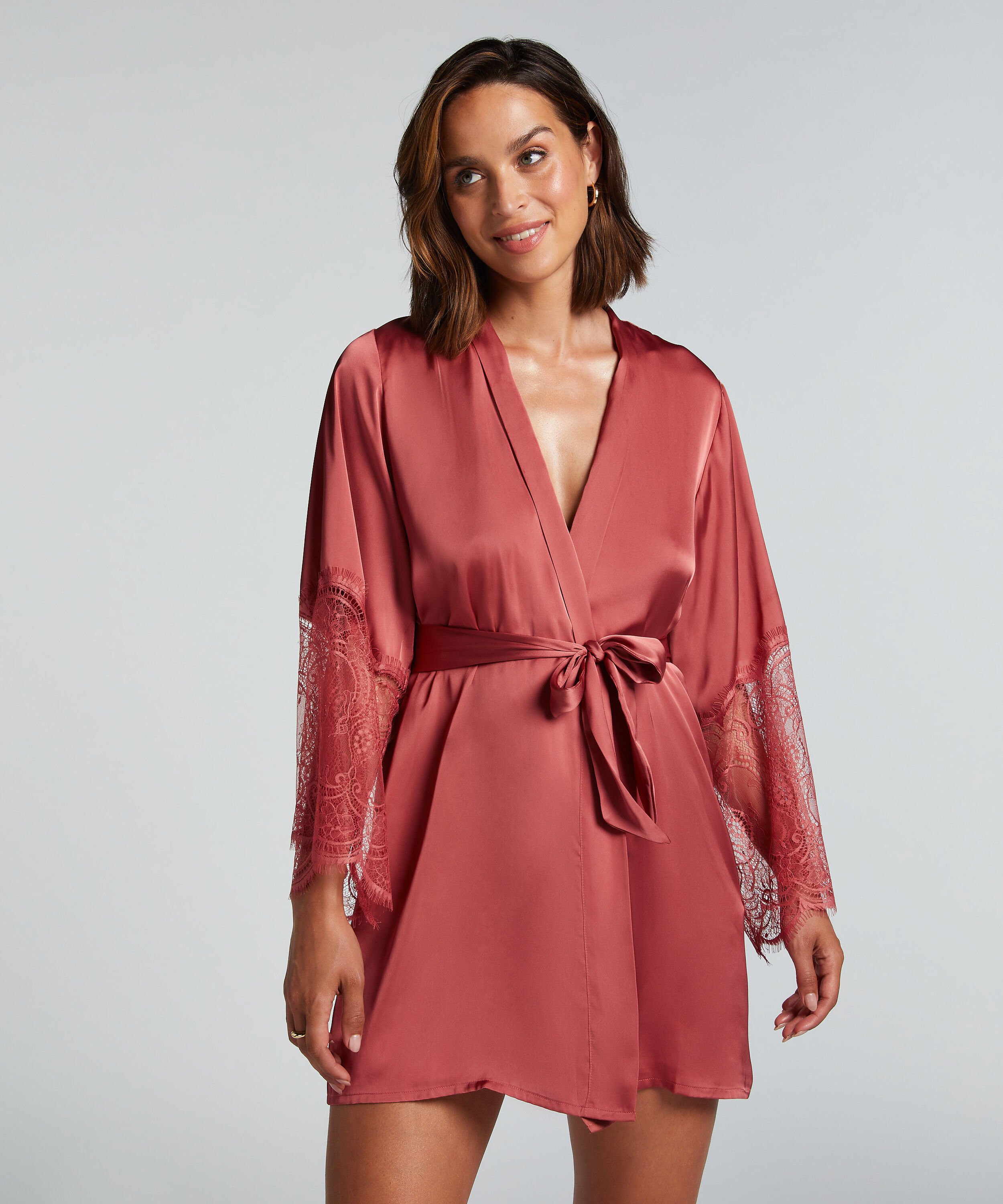 Kimono Satin, Rosa