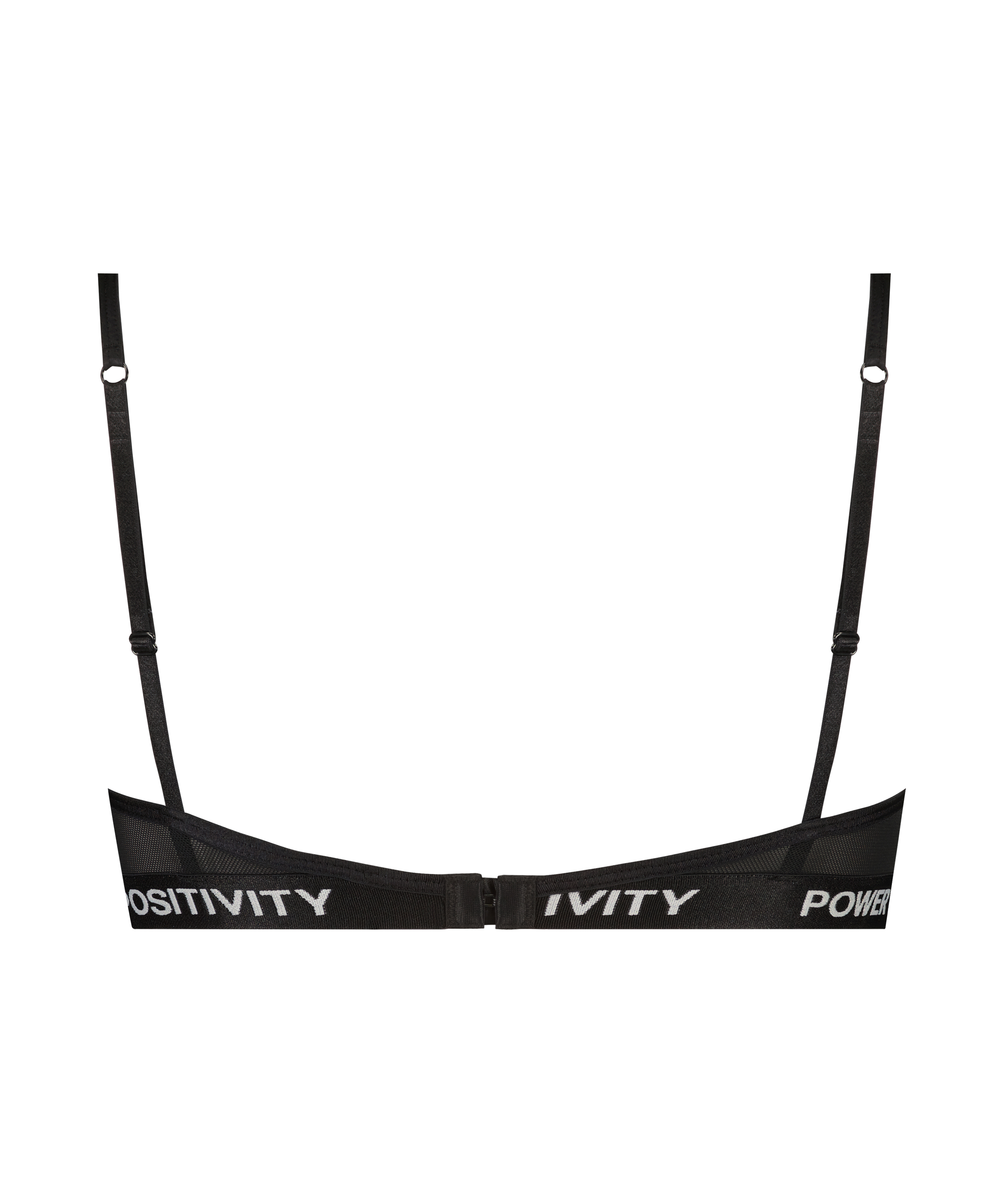 Icke formpressad bygel-bh Honey, Svart, main