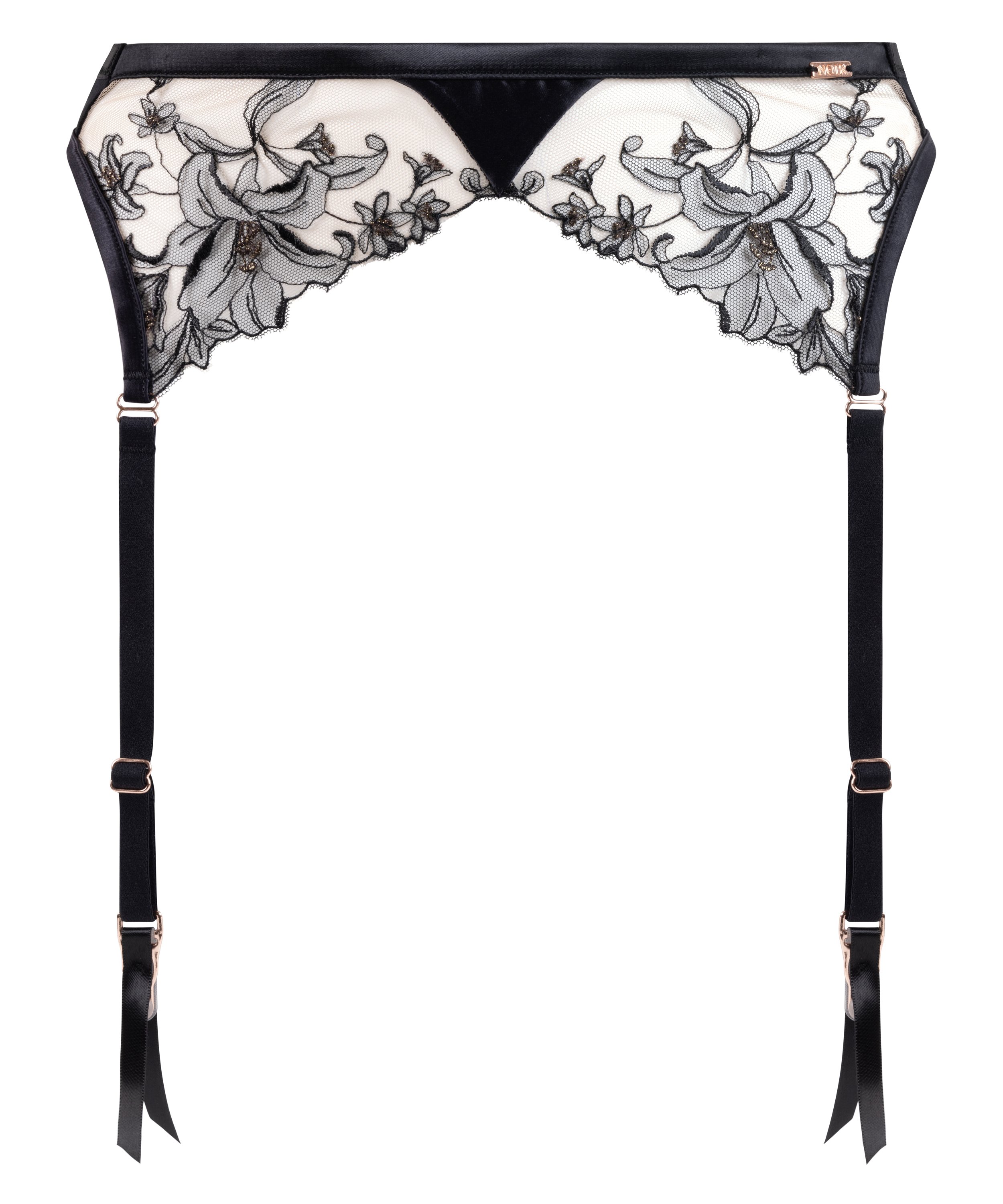 Strumpebandshållare Anouk, Svart, main