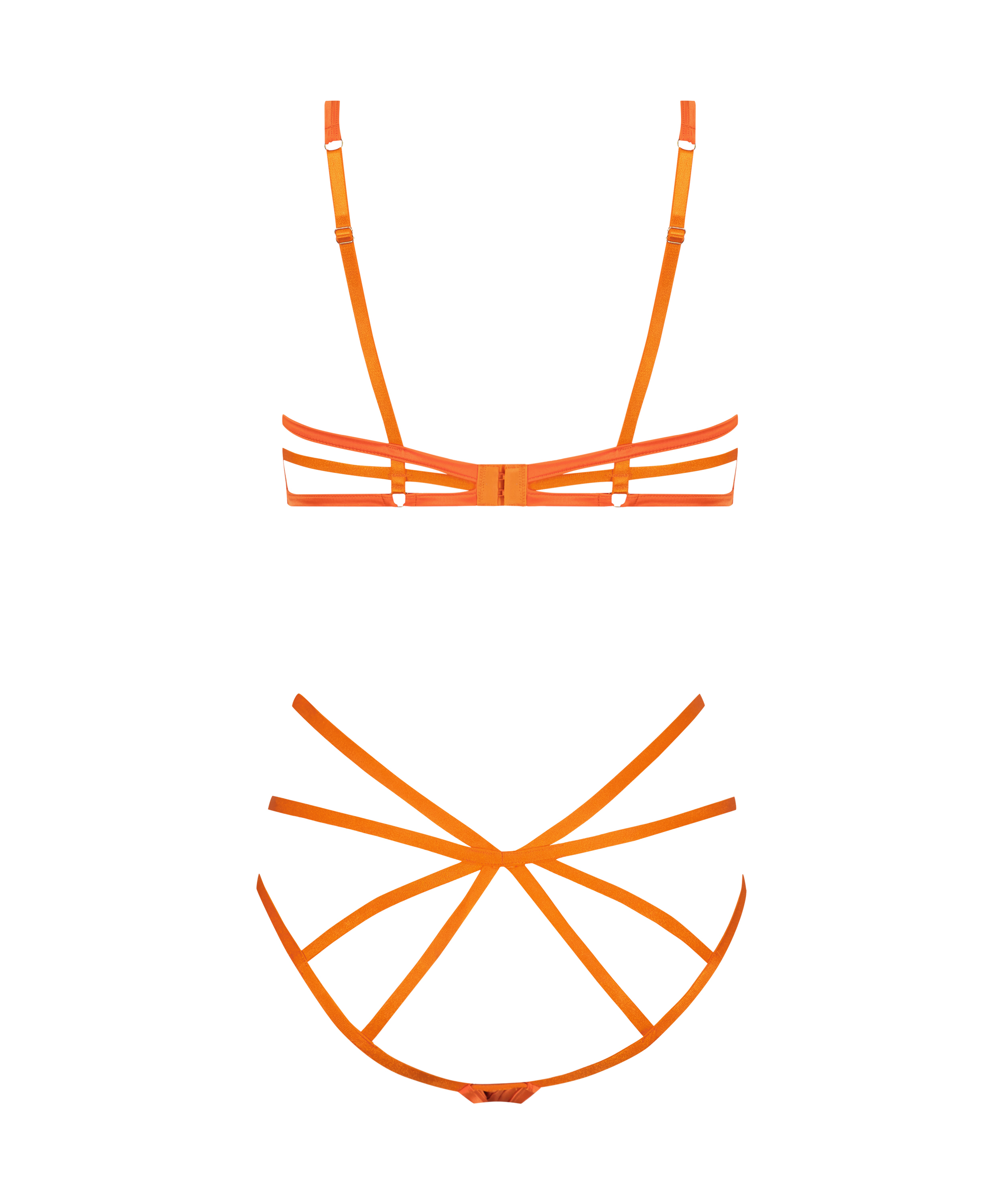 Private Mitzy &ouml;ppet gren body, Orange, main