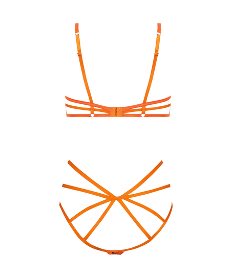 Private Mitzy &ouml;ppet gren body, Orange