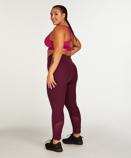 HKMX Oh My Squat sportleggings med h&ouml;g midja, Lila