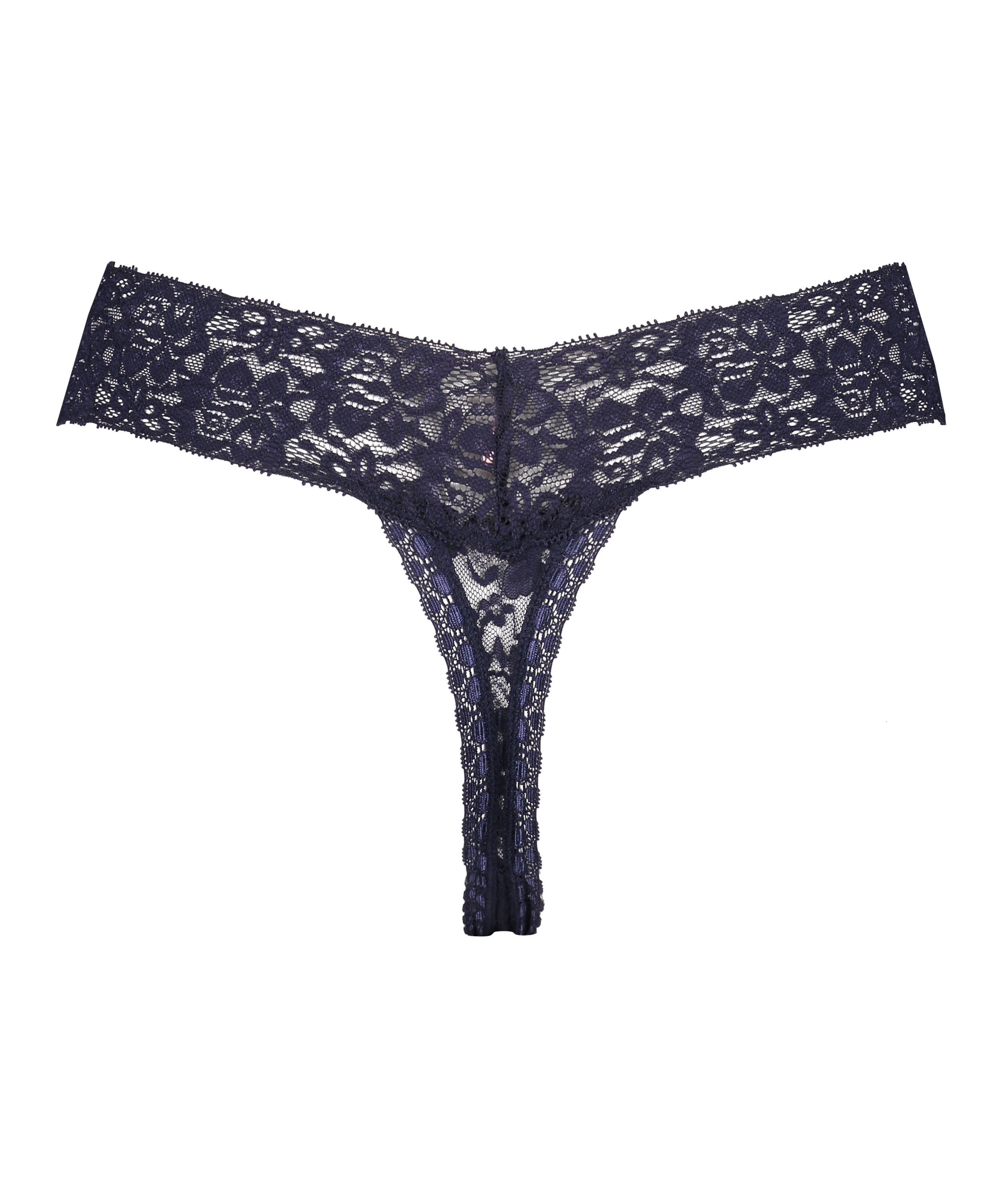 Extra låg stringtrosa V-shape, Blå, main