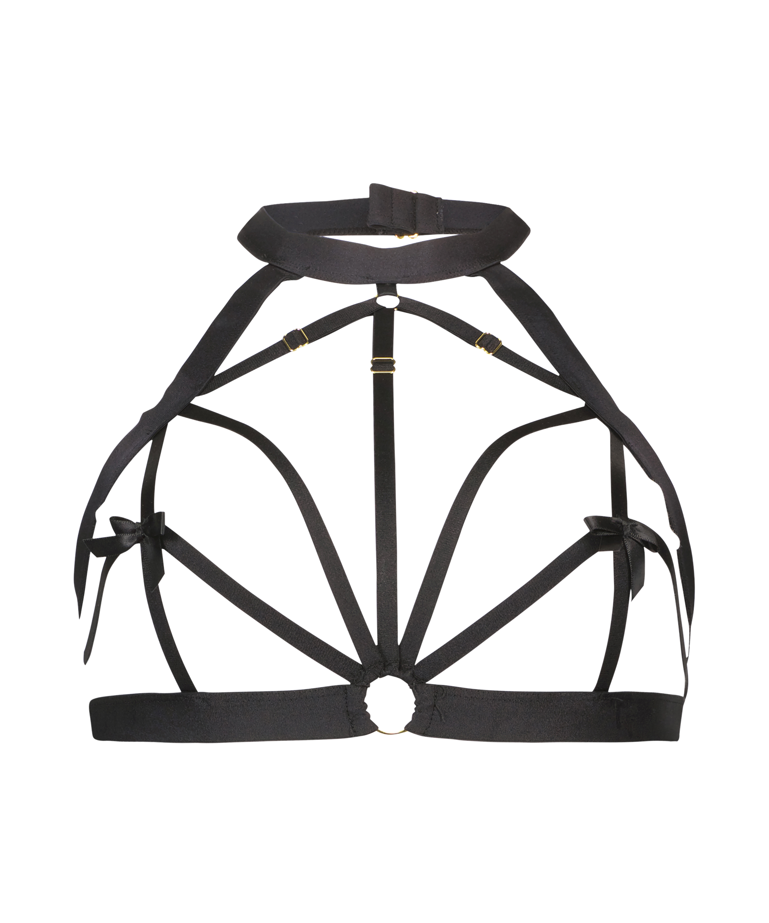 Minx-bralette, Svart, main