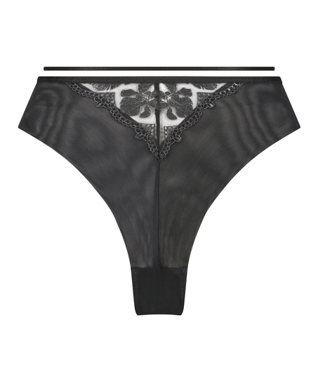 H&ouml;gt skuren braziliantrosa Mila, Svart