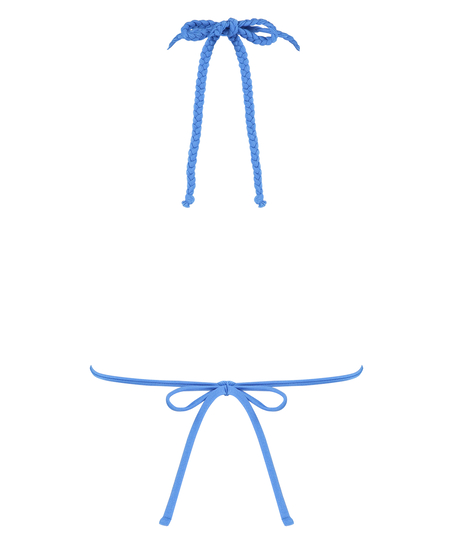 Suze triangel-bikiniöverdel, Blå