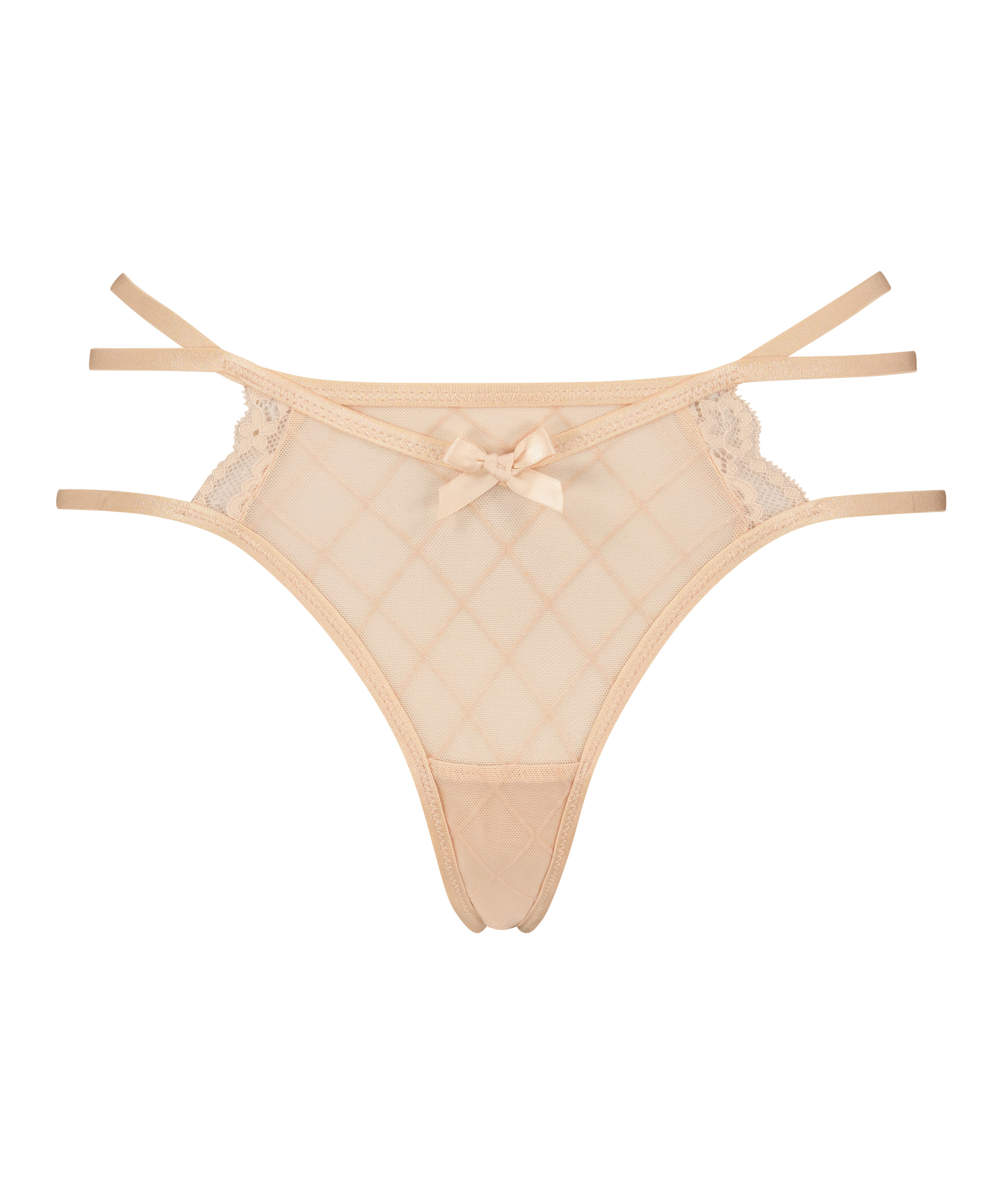 Kylie stringtrosa, Beige, main