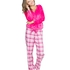 Pyjama pants Teddy check, Rosa